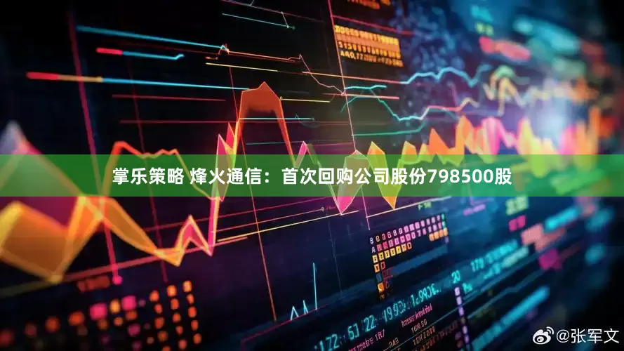 掌乐策略 烽火通信：首次回购公司股份798500股