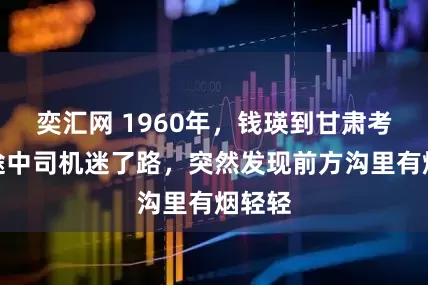奕汇网 1960年,钱瑛到甘肃考察,途中司机迷了路,突然发现前方沟里有烟轻轻